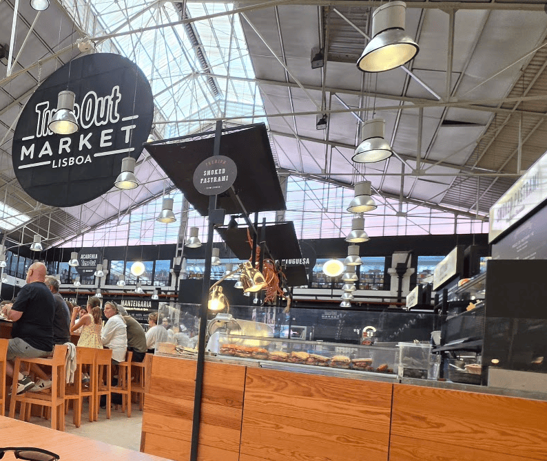 TimeOut Market Lisboa. Smoked Pastrami restaurant.